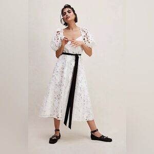 For Love & Lemons Dress with white belt